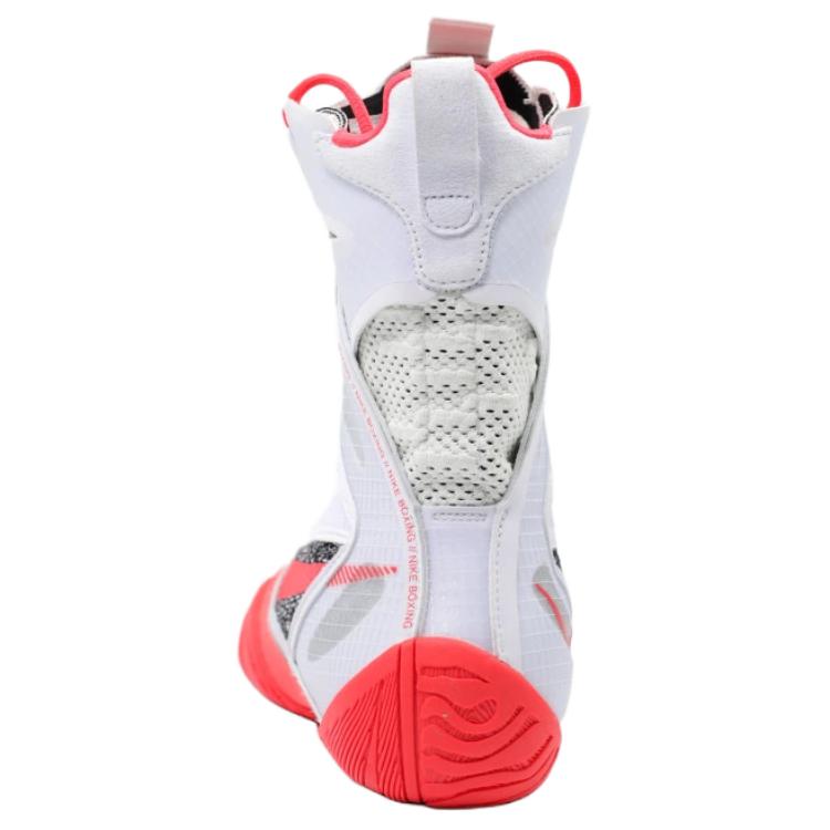 Nike Кроссовки для тренировок HYPERKO 2 Abrasion Resistant High top Unisex White Red — фото 4