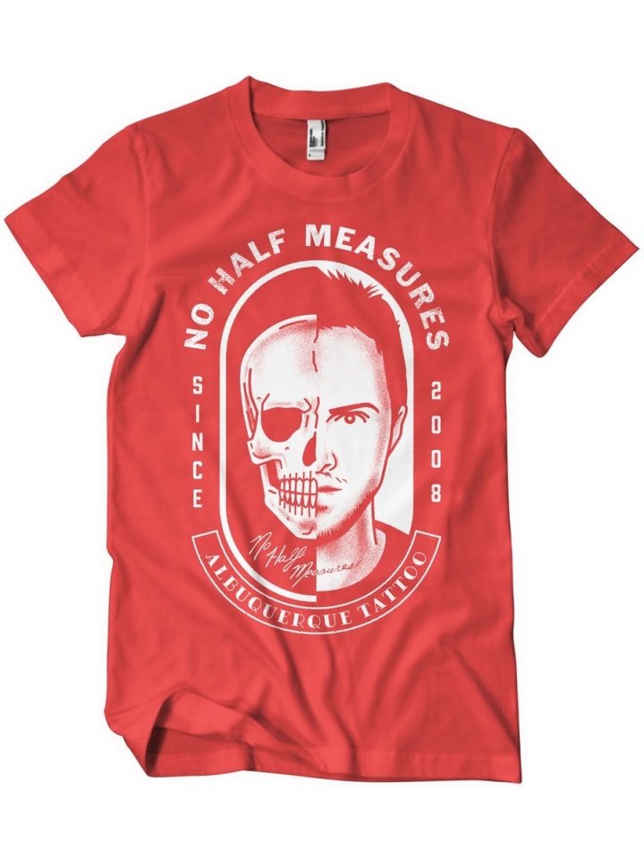 

Футболка No Half Measures T-Shirt Breaking Bad, красный