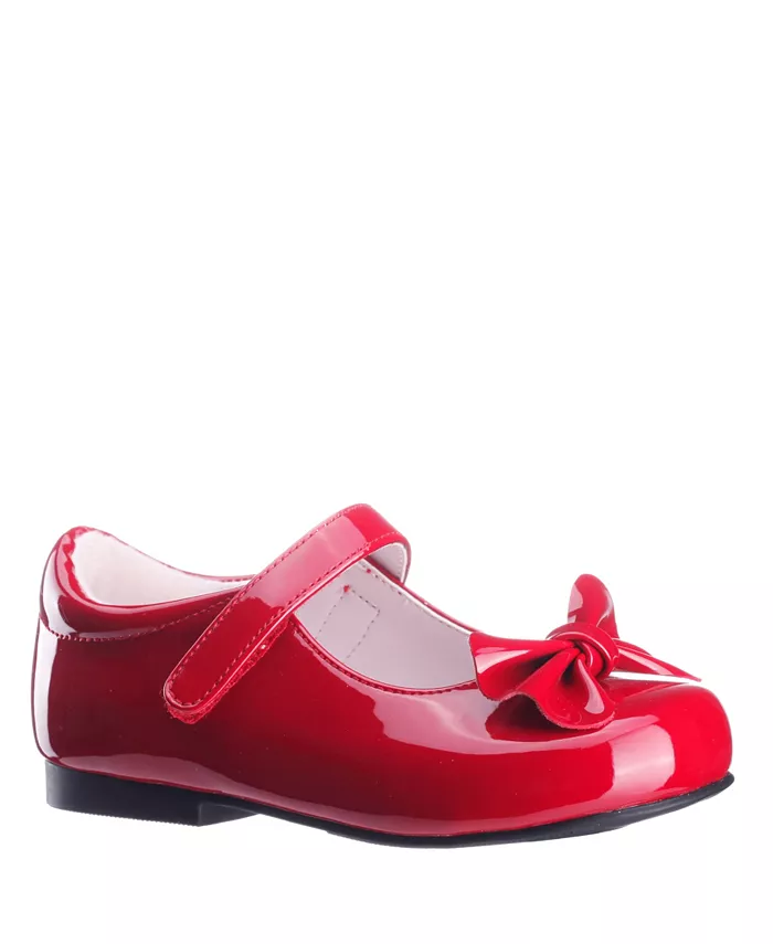 

Детские туфли Mary Jane для девочек 6-12 Jojo Nina, красный