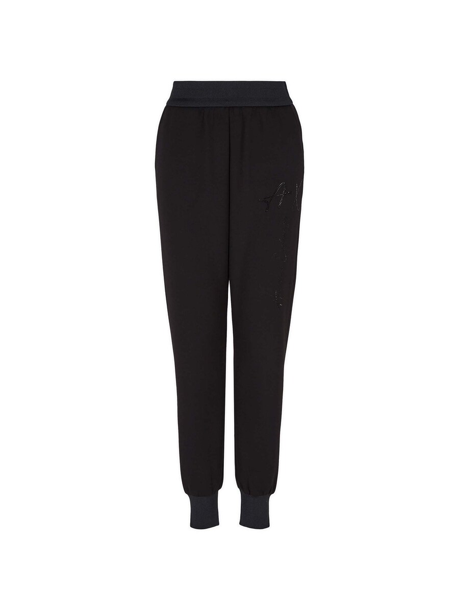 

Тканевые брюки ARMANI EXCHANGE Tapered Pants, черный