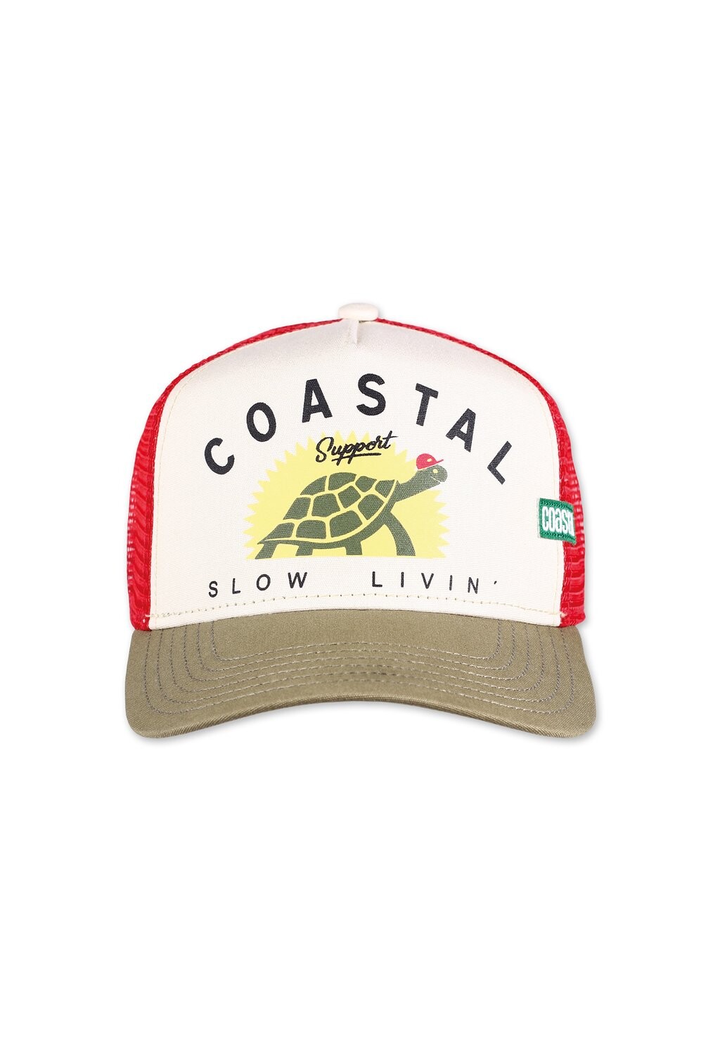 

Бейсболка SUPPORT SLOW Coastal, цвет light khaki