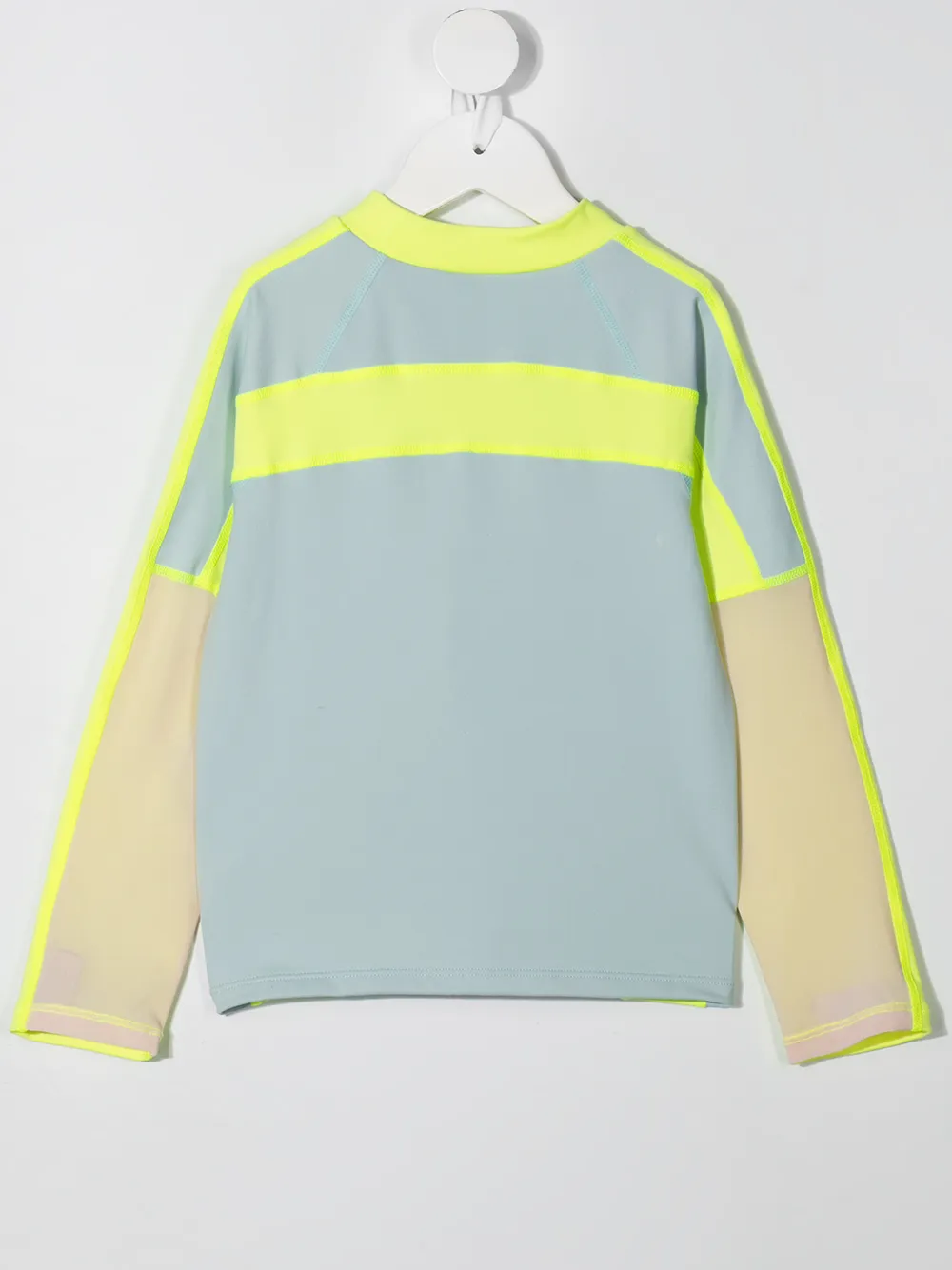 Топ с длинными рукавами и логотипом Stella McCartney Kids, синий — фото 2