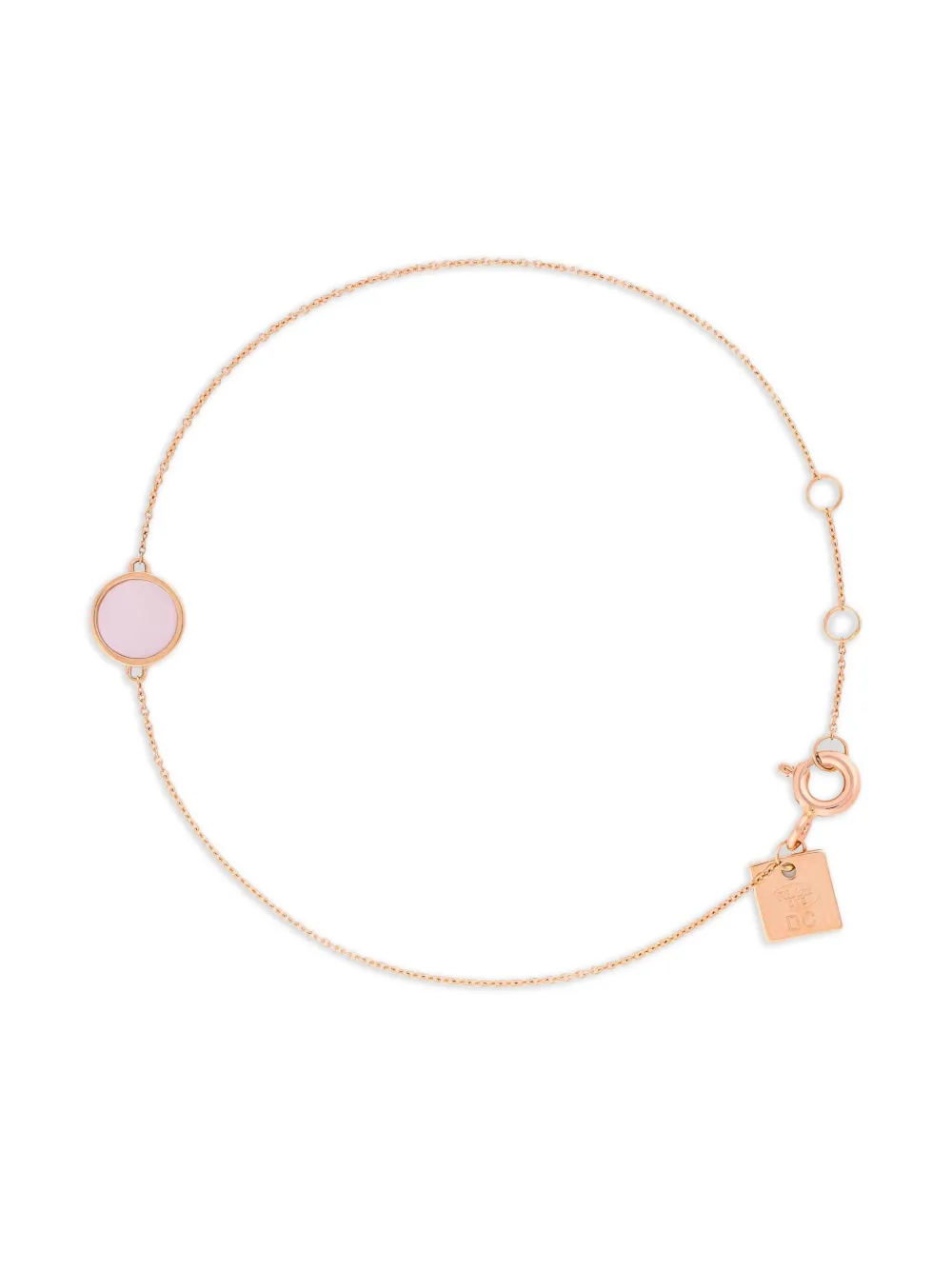 

Браслет Mop Disc из розового золота GINETTE NY, розовый