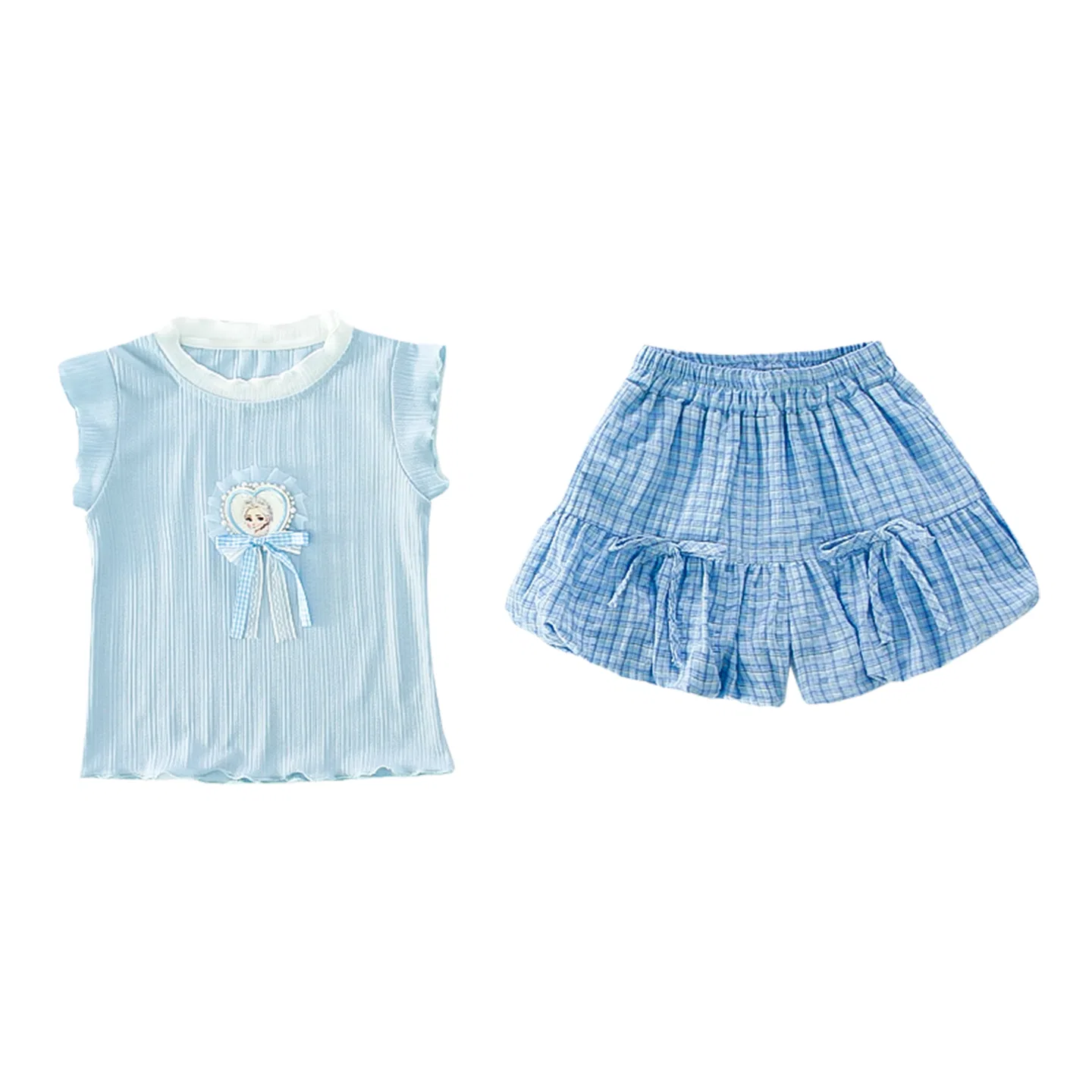 Детский комплект из топа и юбки Disney Crew Neck Thin Short Set