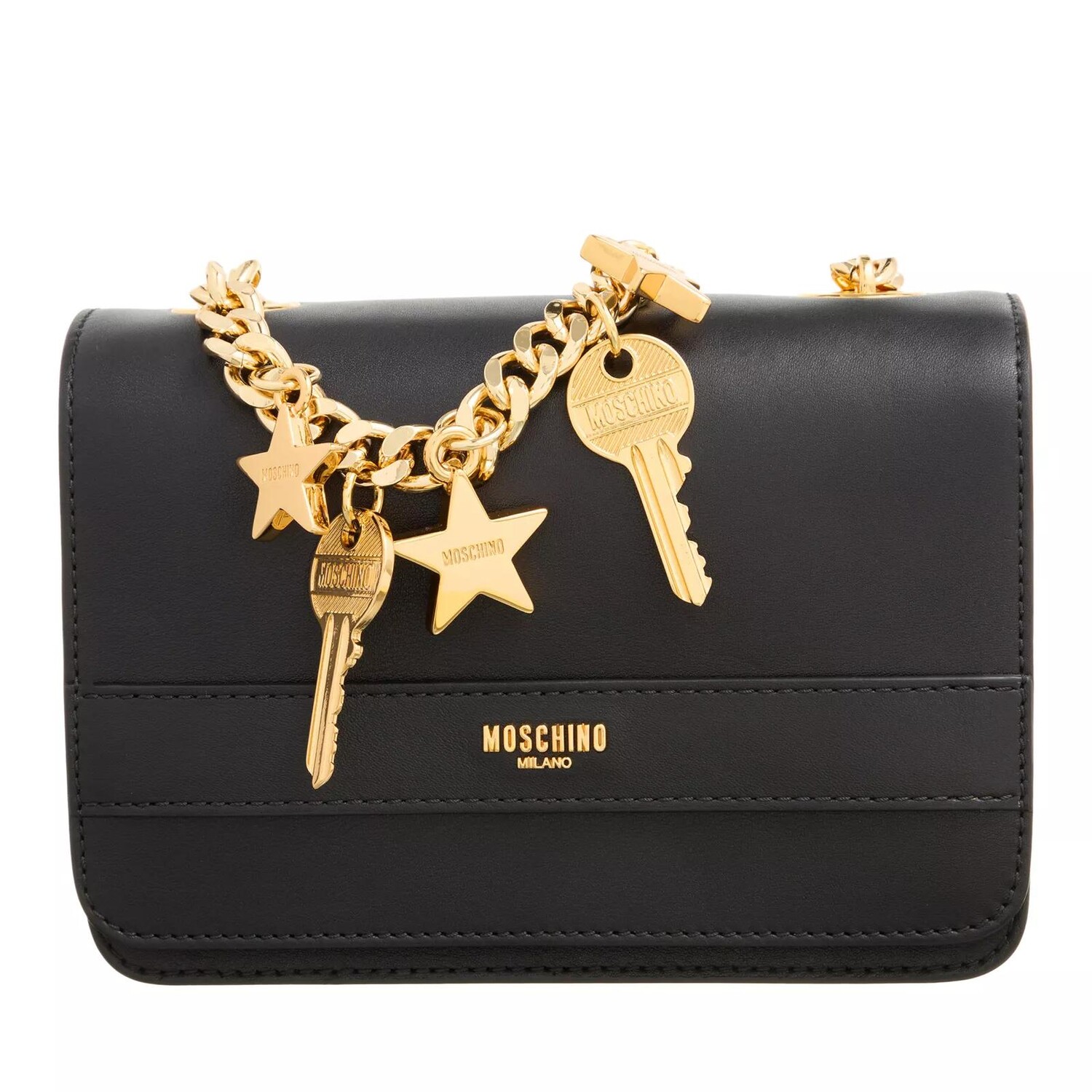 

Сумка через плечо Moschino, черный