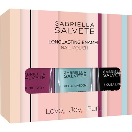 

Подарочный набор стойкой эмали Gabriella Salvete (для ногтей)