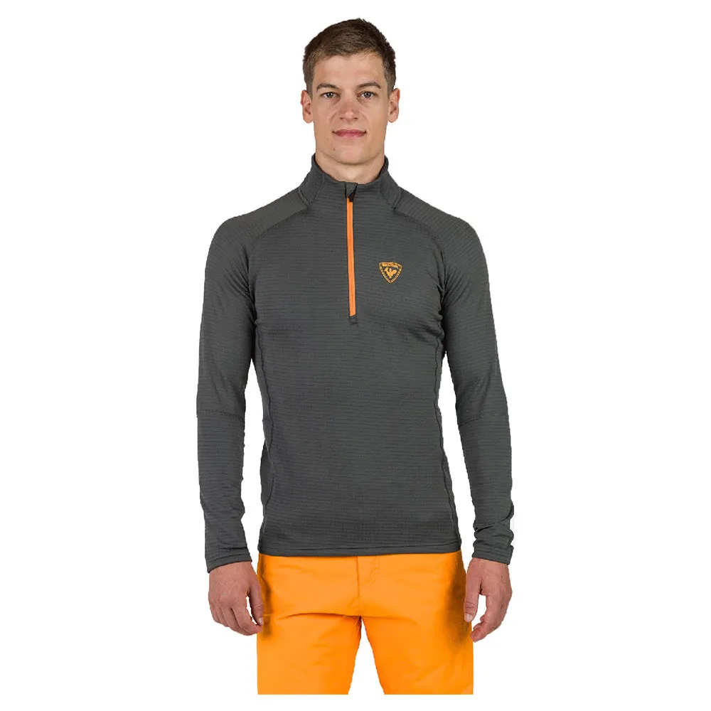 

Флис Rossignol Blackside half zip, серый