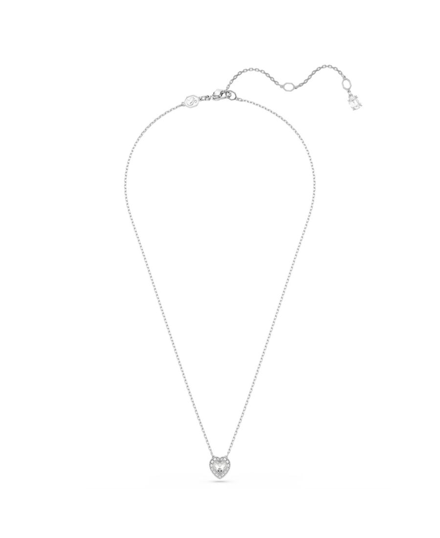 

Подвеска в виде сердца с родиевым покрытием от Ariana Grande x Swarovski, выполненная в технике смешанной огранки Swarovski, Silver