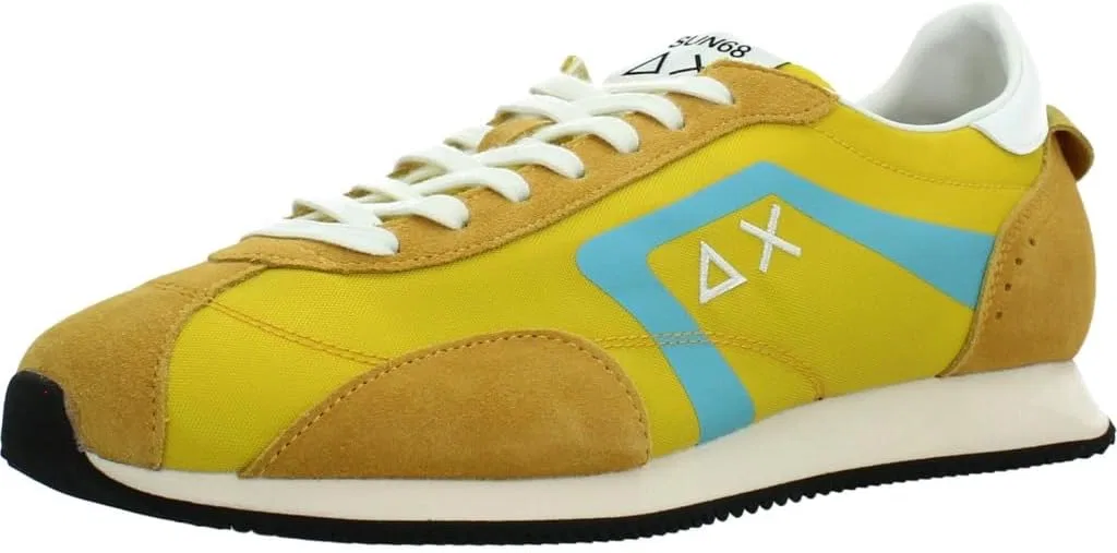 Кроссовки SUN68 Men's Easy Runner Accessories, Yellow
