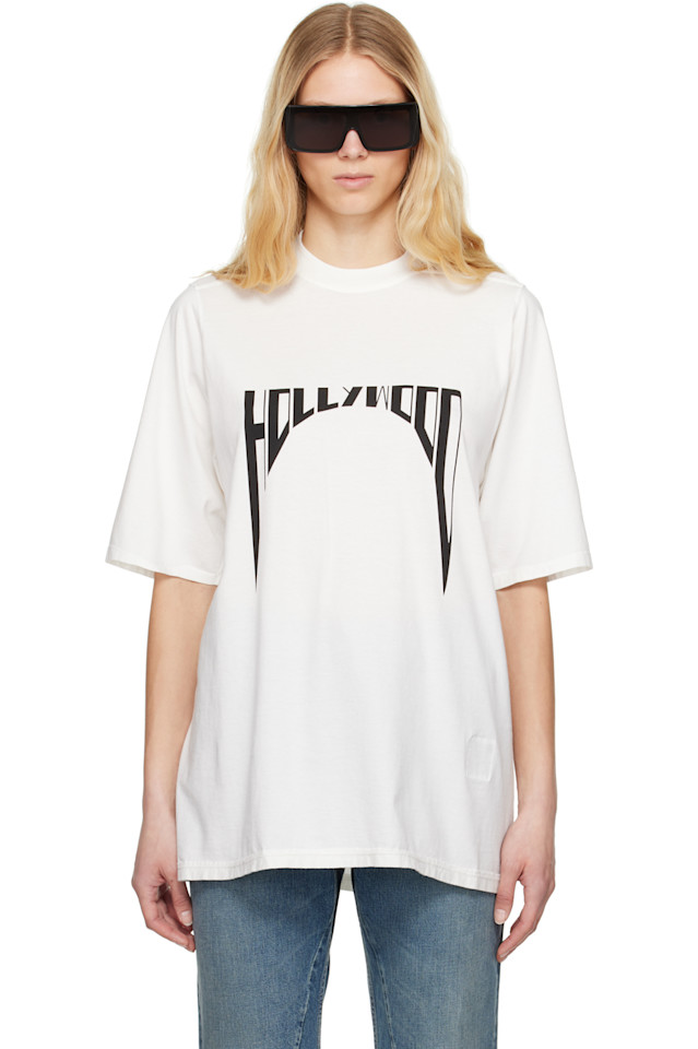 

Футболка Hollywood Jumbo SS Rick Owens Drkshdw, мультиколор