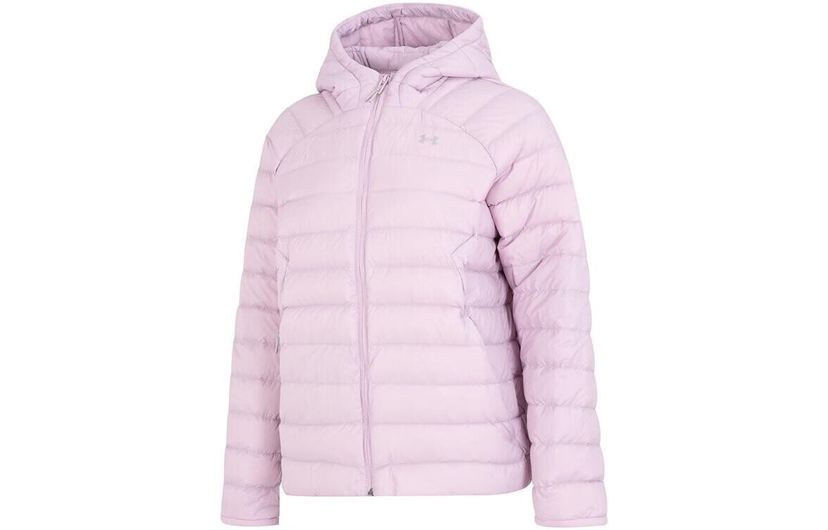 

Пуховик женский фиолетовый Under Armour