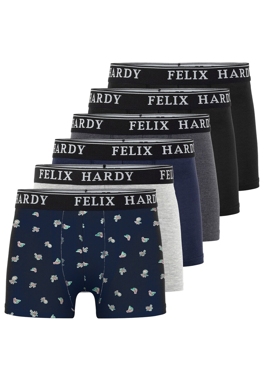 

Боксеры Felix Hardy, цвет marine blue/mottled grey/Black