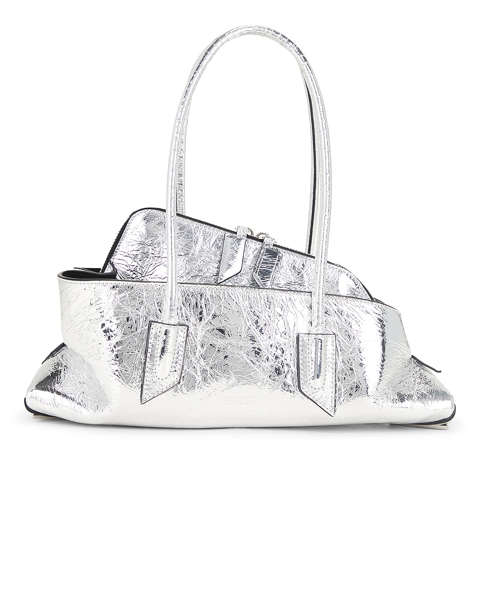 

Сумка La Passeggiata Small с верхней ручкой The Attico, Silver