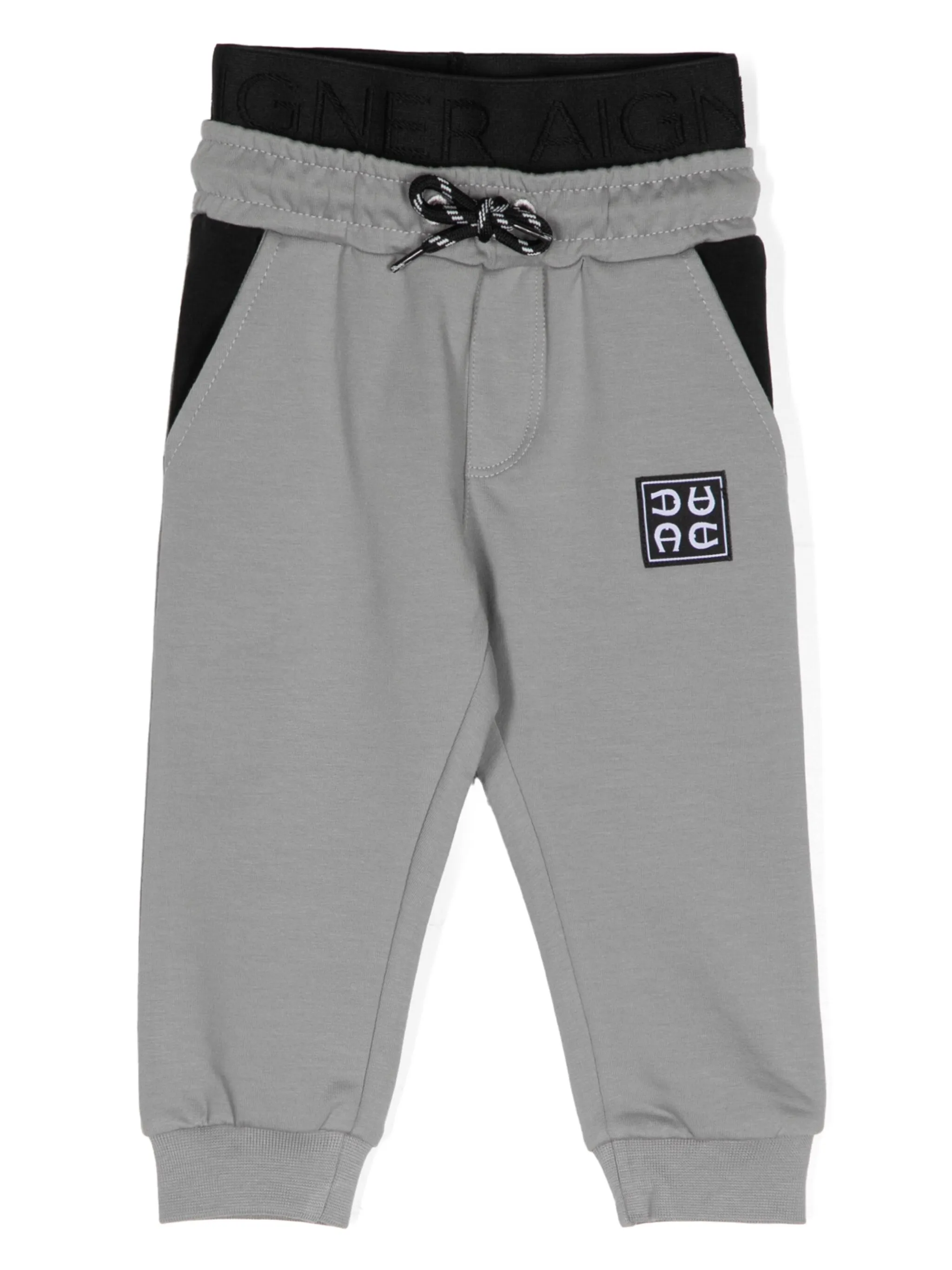 

Спортивные брюки с логотипом Aigner Kids, серый