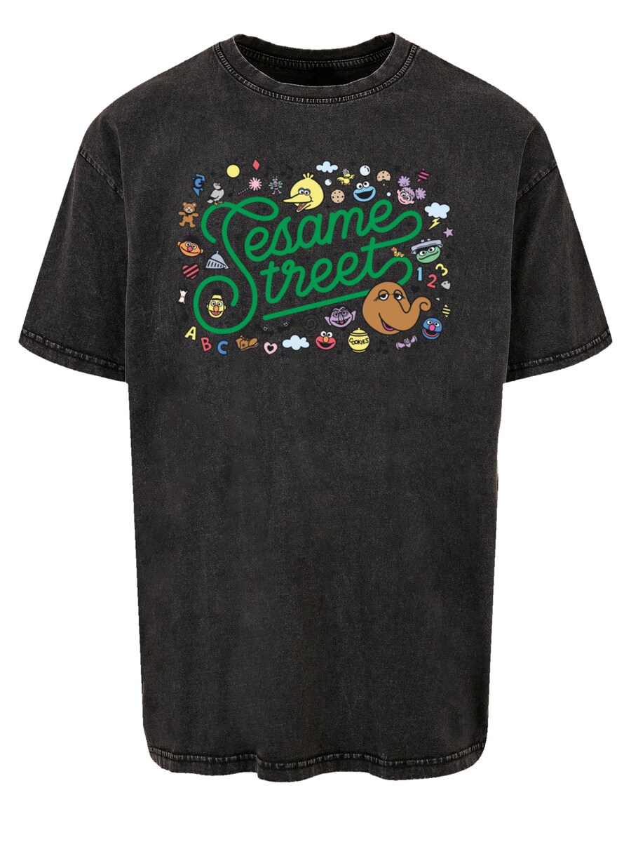 

Классическая футболка F4NT4STIC Shirt Sesame Street, черный