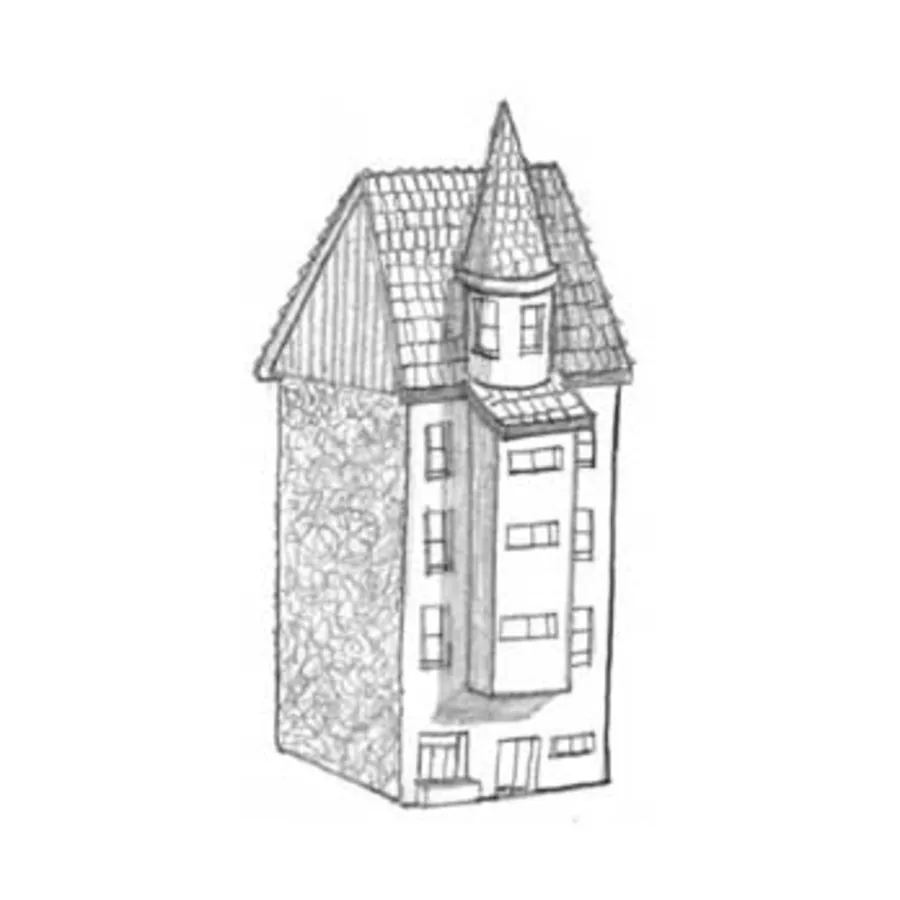

Гробер Роу Хаус, European Buildings (1:285)