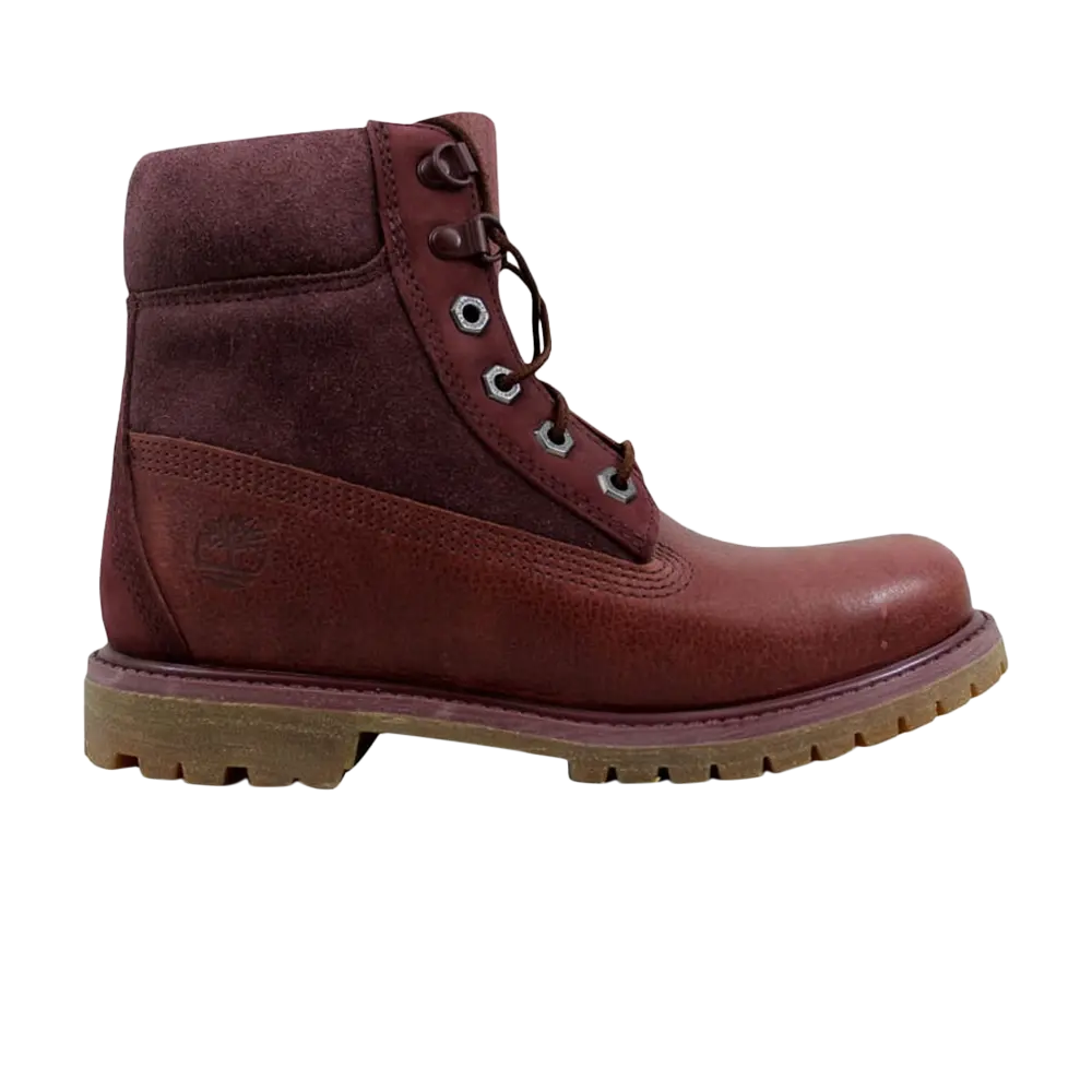 Ботинки Timberland Wmns Premium 6 Inch D Ring, красный