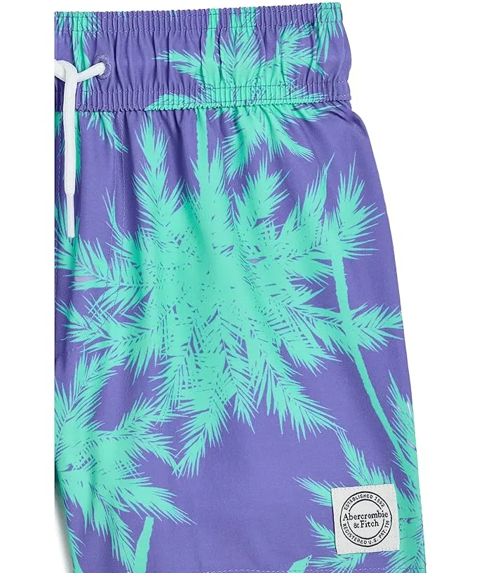 Плавки Core Poly Swim Trunks abercrombie kids, Purple Hebe — фото 3