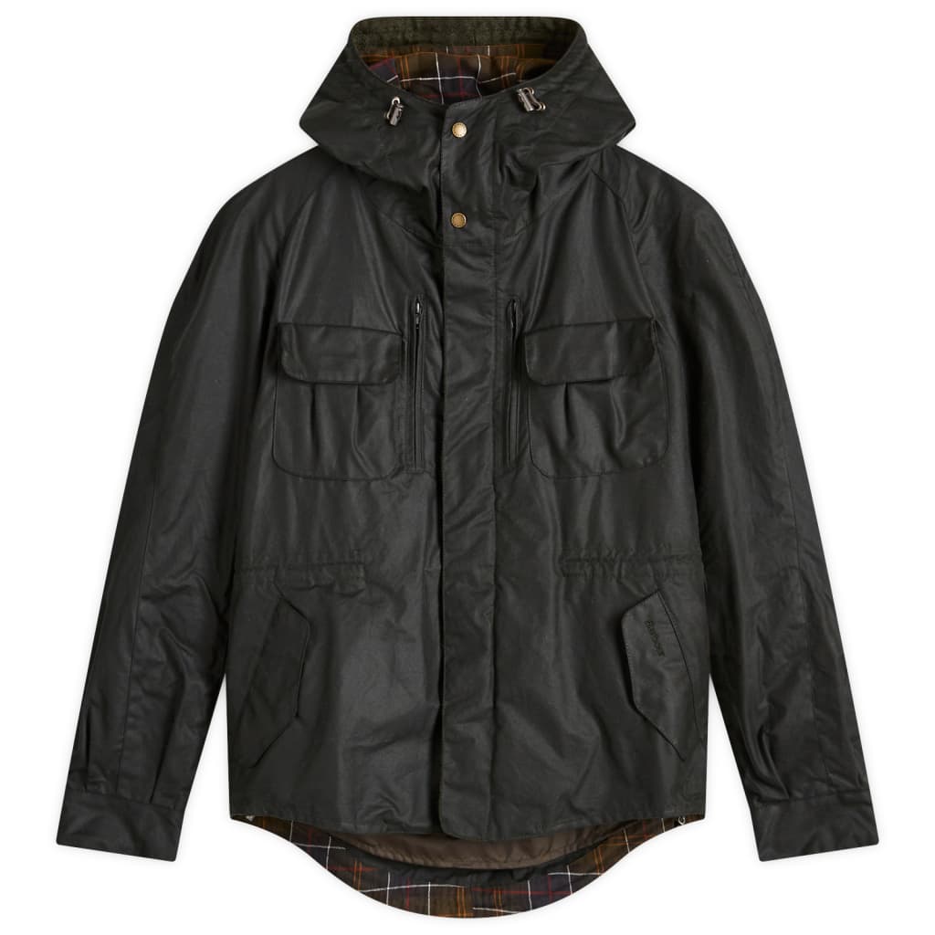 

To ki to велосипедная вощеная куртка Barbour, цвет sage