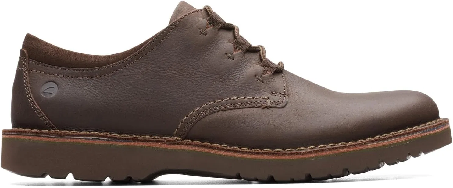 Мужские туфли Clarks Eastford LowOxford, Dark Brown — фото 3