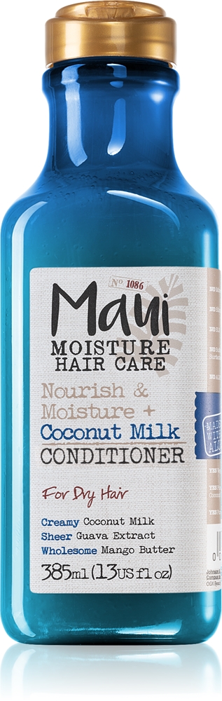 

Питание и увлажнение + увлажняющий кондиционер с кокосовым молоком для сухих волос Maui Moisture, 385 мл