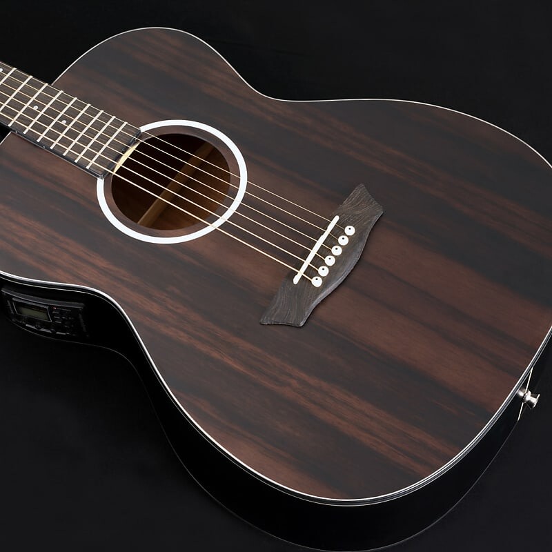 

Акустическая гитара Washburn DFEFE | Deep Forest Ebony Folk Body A/E Guitar. New with Full Warranty!