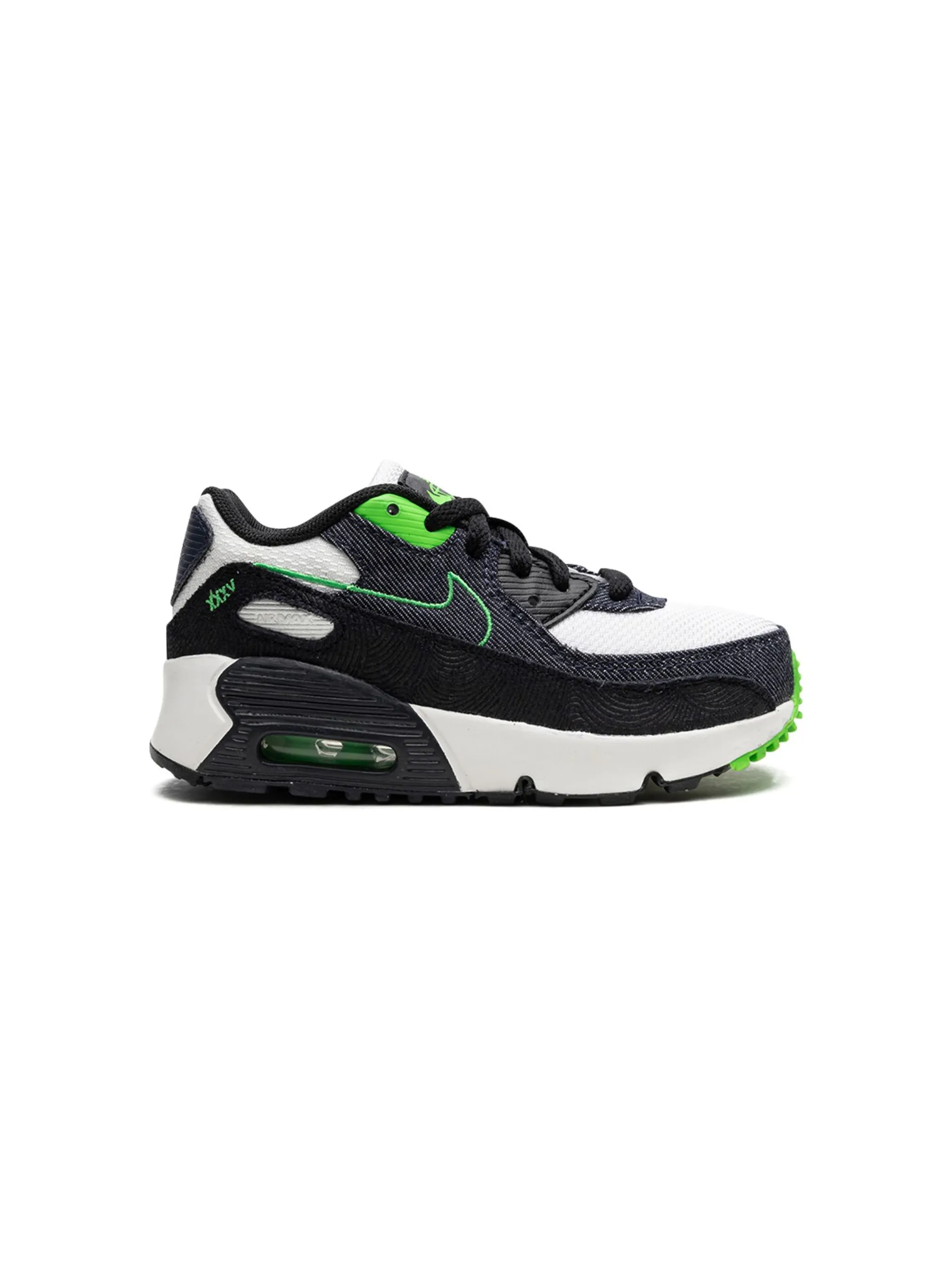 Кроссовки Air Max 90 Scream Nike Kids, черный — фото 2