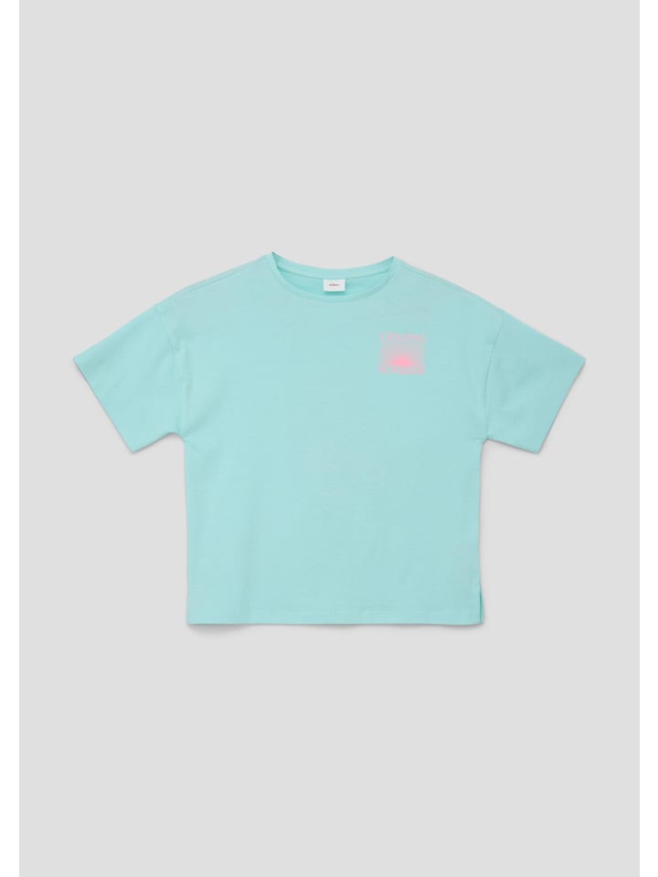 

Футболка в цвете 6006_бирюзовый s.Oliver, Зеленый, Футболка в цвете 6006_бирюзовый s.Oliver