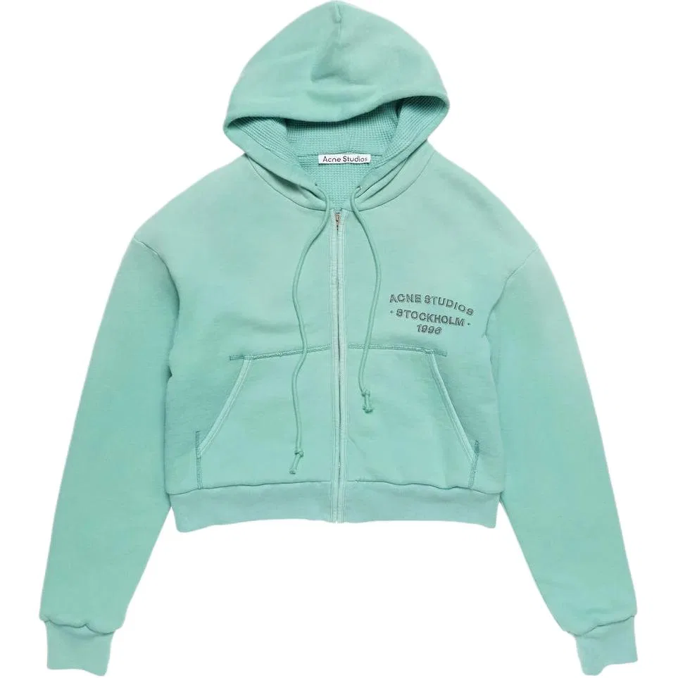 Свитшот Acne Studios SS26 Unisex мятно-зеленый