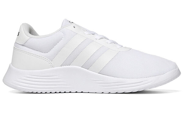 Кроссовки lite racer 20 удобные дышащие низкие спортивные Adidas, белый — фото 2