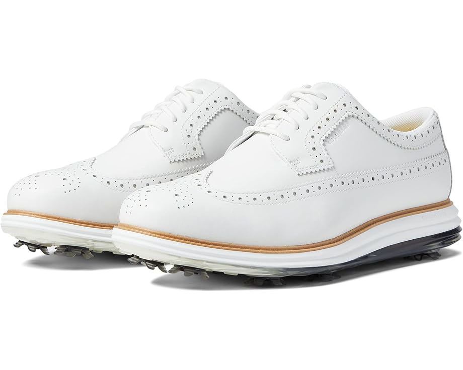 

Оксфорды Cole Haan Originalgrand Tour Golf Waterproof, цвет Optic White/Natural