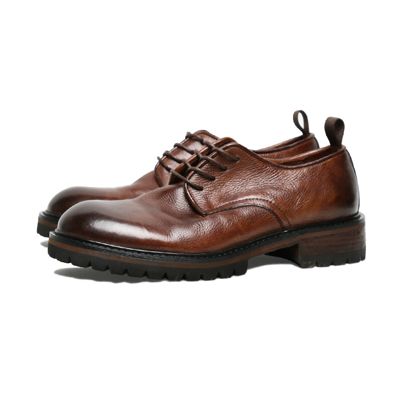 

Туфли Men"s Casual Men Low-Top Dark Brown Saintnjord