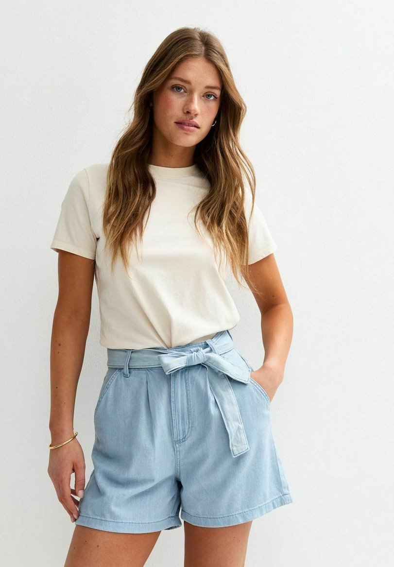 

Джинсовые шорты LIGHT BELTED New Look, синий