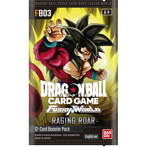

Карточная игра Dragon Ball Super Fusion World: Raging Roar (Fb03) – Booster Pack Bandai