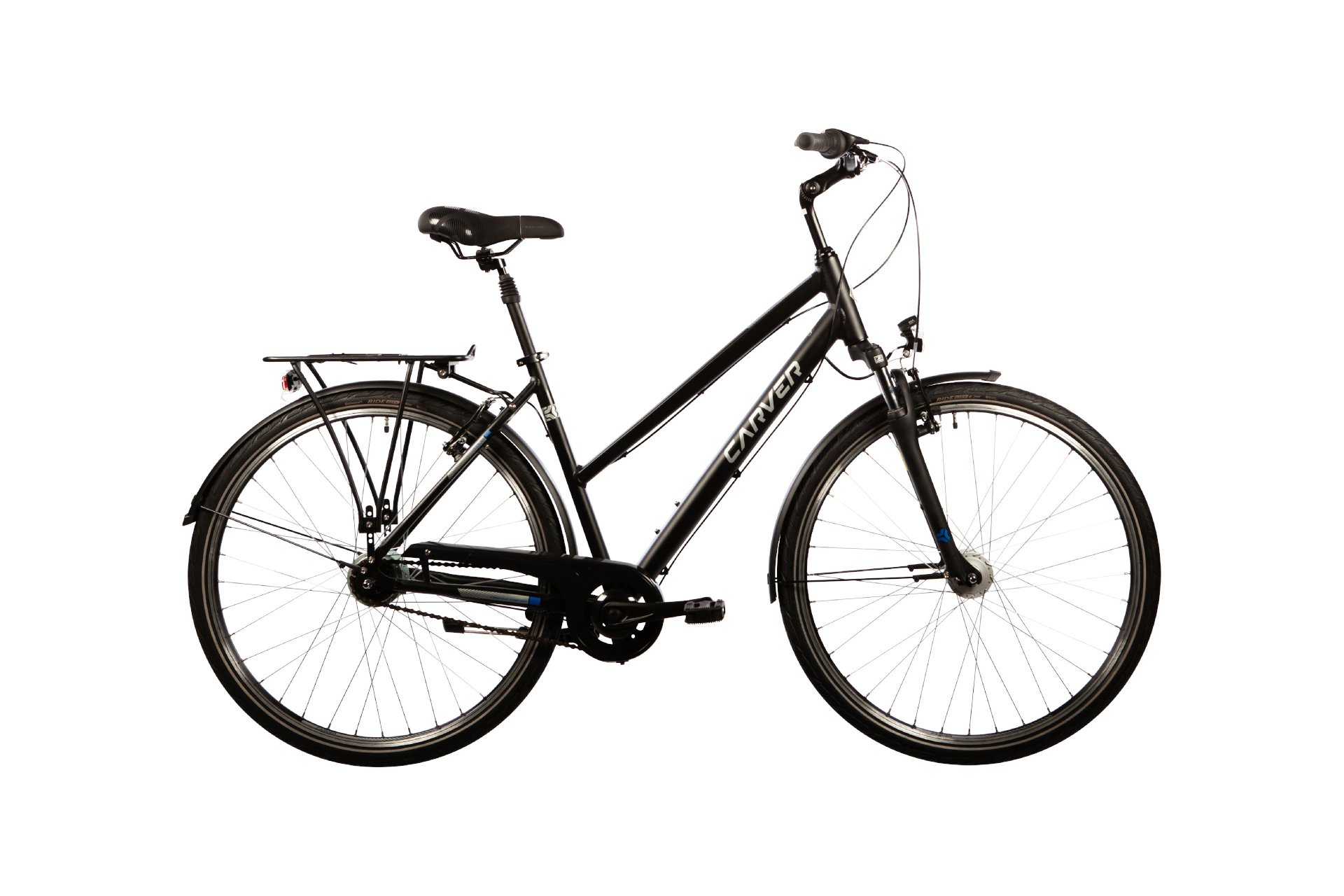

Городской велосипед Carver Tour 100 n - 28 дюймов - Damen Sport - 2024, цвет Schwarz|black/silver/blue