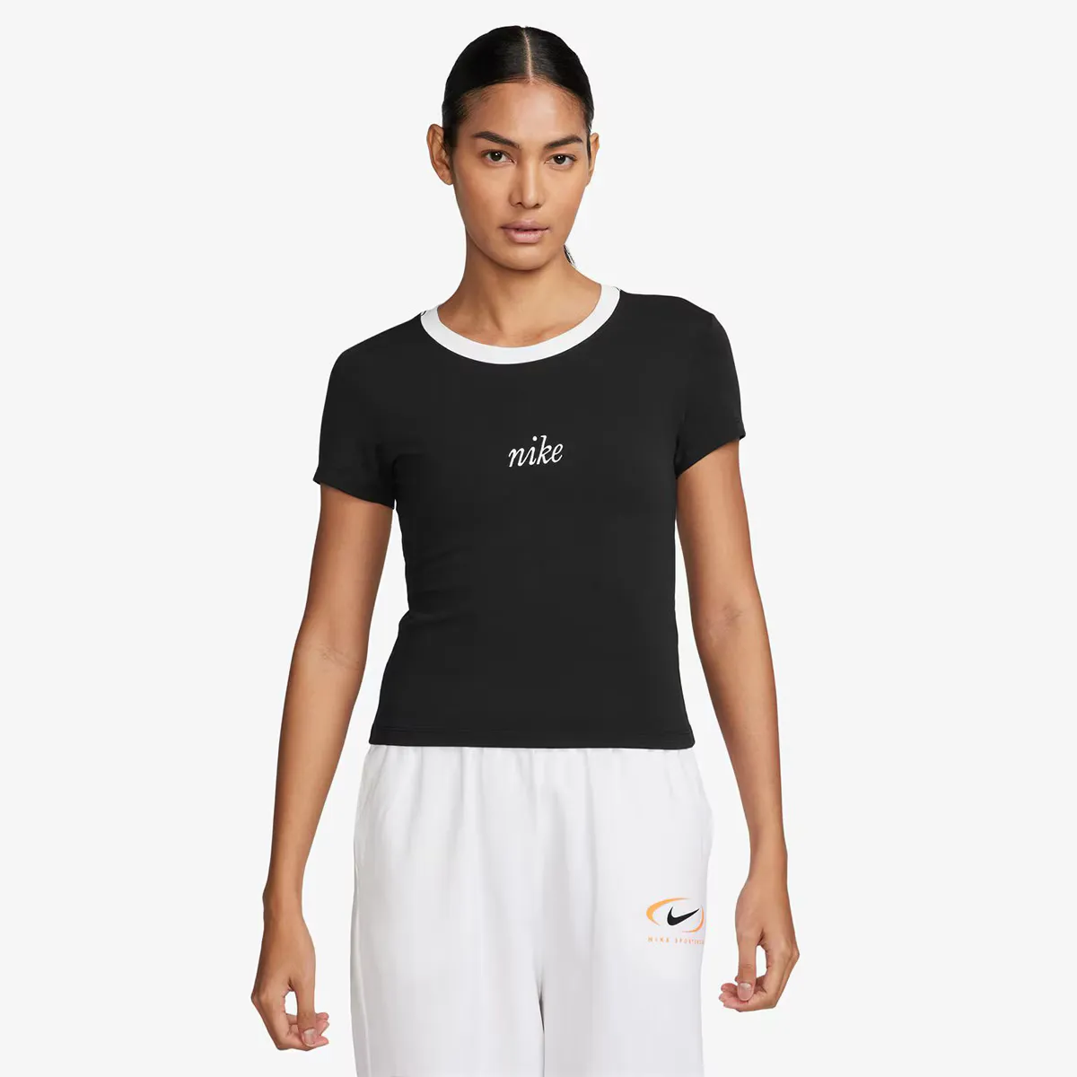 

Женская футболка Nike Sportswear Chill Knit, черный