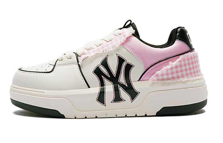 

Кроссовки MLB Chunky Liner Skateboarding Shoes Unisex Low-top White/pink, розовый