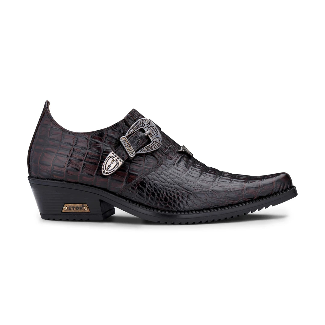 

Кожаные туфли Western Wincklepickers Cuban Heel Etor, черный