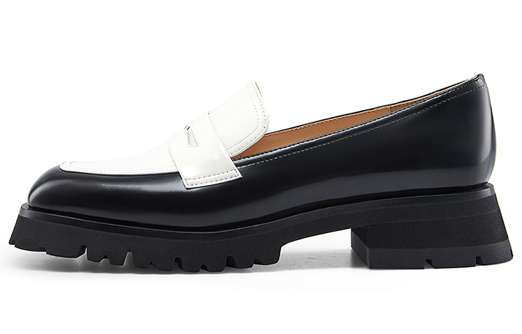 Туфли Мэри Джейн Женские NINE WEST, Кофе/Белый