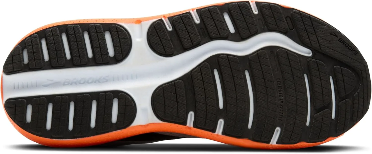 Мужские кроссовки Brooks Ghost Max 2 для бега и ходьбы, оранжевый — фото 4