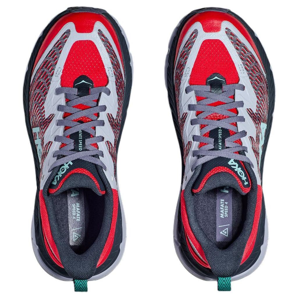 Кроссовки Mafate Speed 4 мужские с низким верхом серый Hoka One One — фото 4