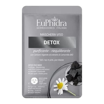 

Детокс-очищающая и восстанавливающая баланс маска для лица Euphidra