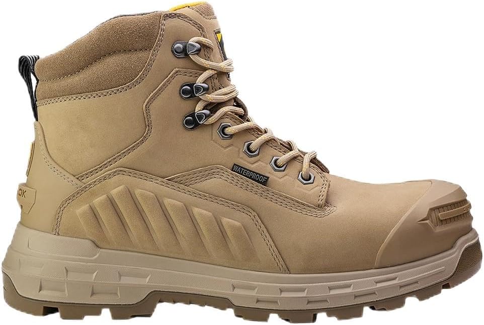 

Ботинки Wildwood с водонепроницаемым композитным носком, 15 см, Stone, произведены в США, защита EH, масло- и противоскользящие Chinook