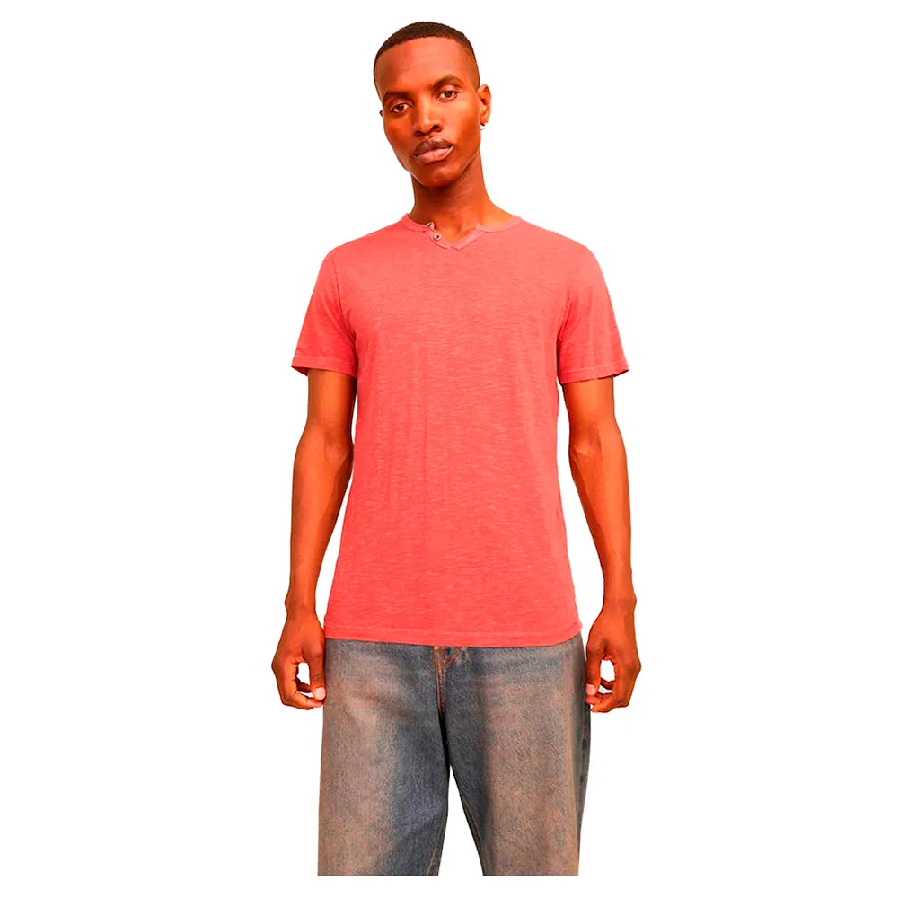 

Футболка Jack & Jones Split Slim Fit, красный