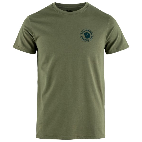 

Футболка с логотипом 1960 года - футболка Fjällräven, зеленый