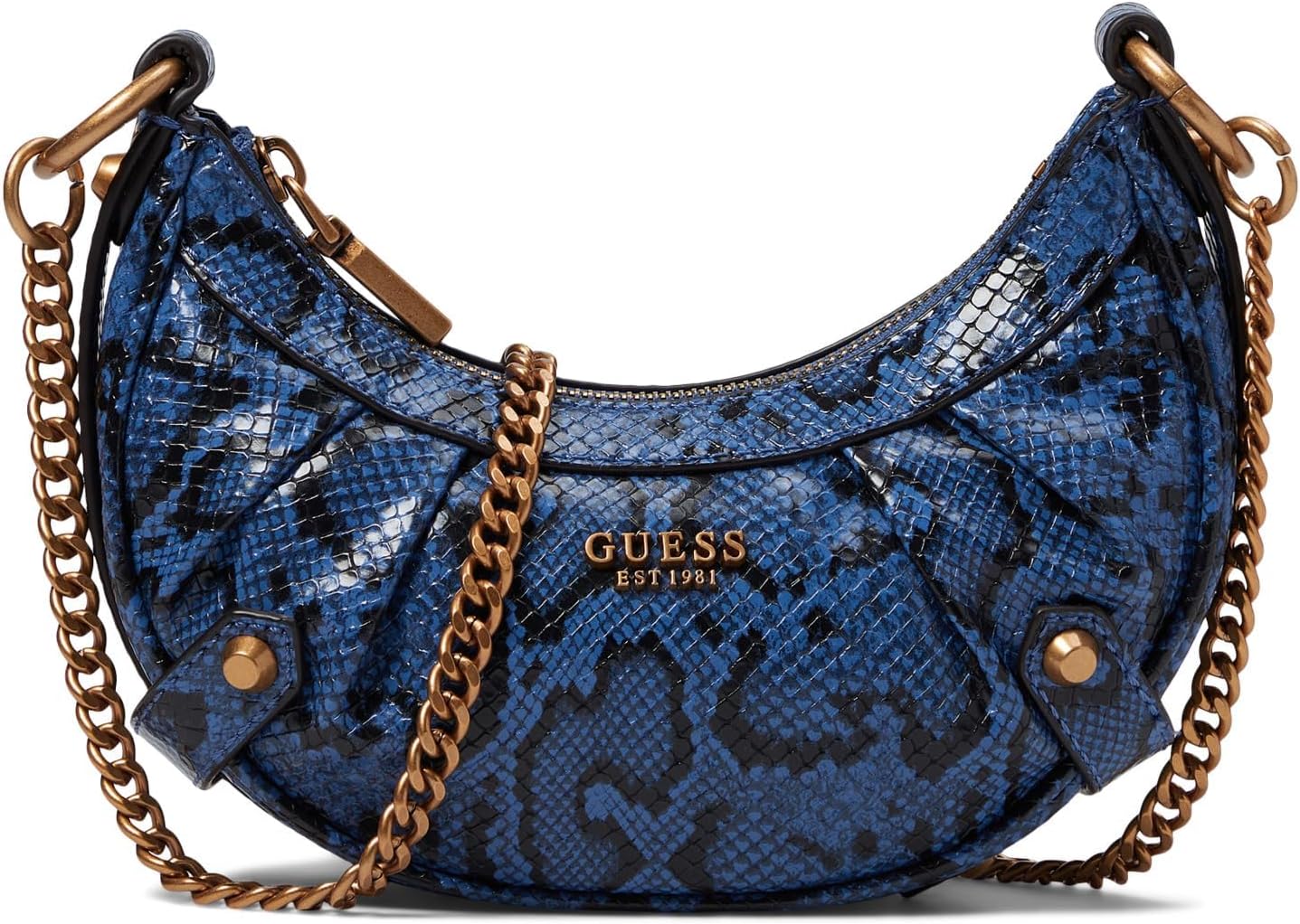 

Сумка кросс-боди GUESS Clelia с верхней застежкой-молнией, Midnight