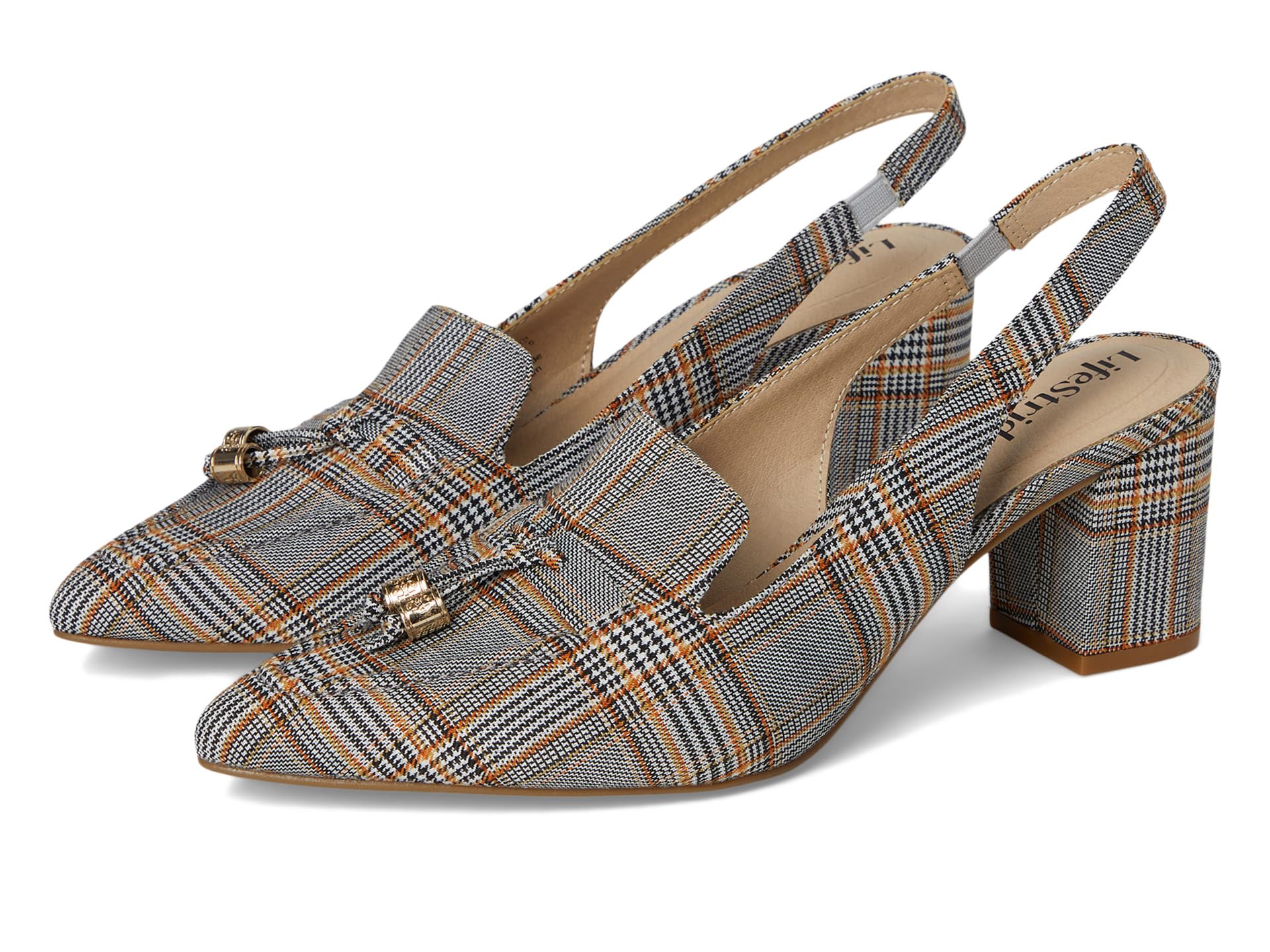 Туфли LifeStride Audrey, Spice Multi Plaid