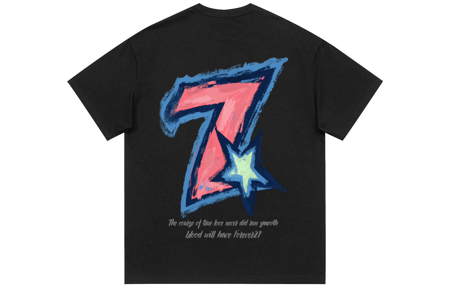 

Футболка унисекс Forever 21, Темно-синий