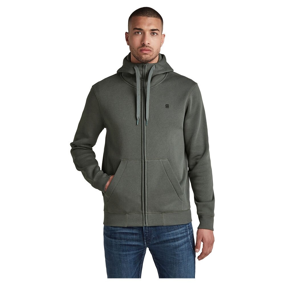 

Толстовка G-Star Premium Core Full Zip, серый