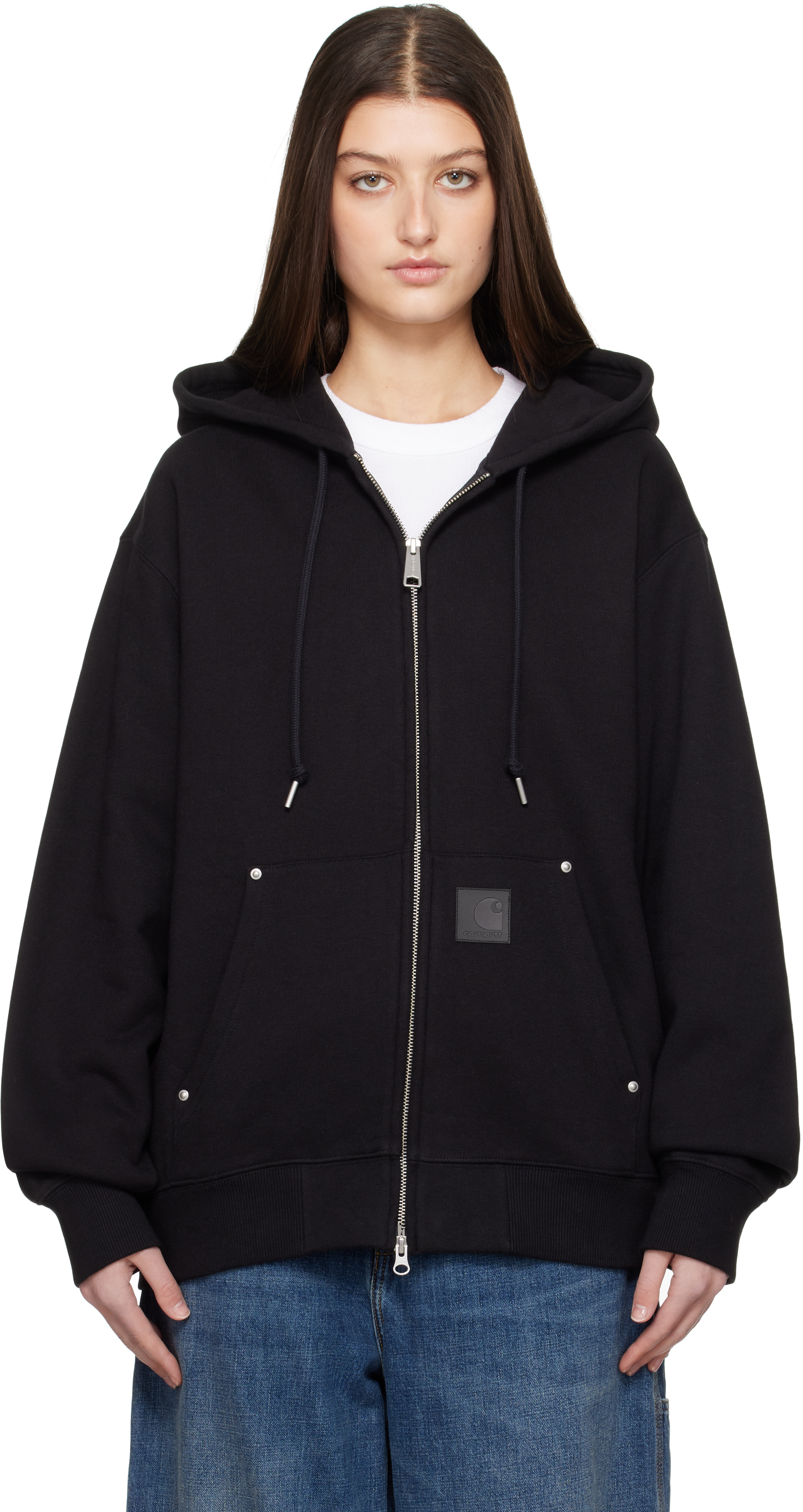 

Толстовка с капюшоном Элдон Carhartt Work In Progress, черный